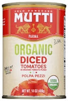 Mutti Organic Diced Tomatoes