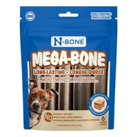 N-Bone MegaBone Dog Chew Natural Long-Lasting Peanut Butter & Jelly
