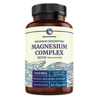 NOBI Nutrition Magnesium Citrate Complex Maximum Absorption