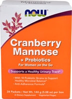 NOW Cranberry Mannose plus Probiotics