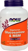 NOW Glucosamine & MSM Vegetarian