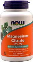 NOW Magnesium Citrate