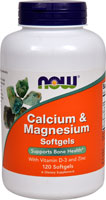 NOW Calcium & Magnesium