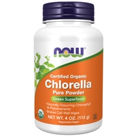 NOW Certified Organic Chlorella Powder