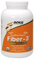 NOW Certified Organic Fiber-3™