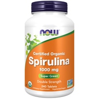 NOW Certified Organic Spirulina