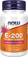 NOW E-200 With Mixed Tocopherols