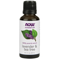 NOW Essential Oil - Blends Lavender & Tea Tree
