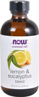 NOW Essential Oil Blends - Lemon & Eucalyptus