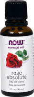 NOW Essential Oil Blends with Oil - Rose Absolute