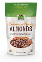 NOW Foods Almonds Cinnamon Honey