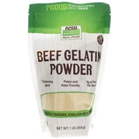 NOW Foods Beef Gelatin Powder