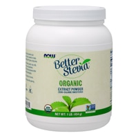 NOW Foods BetterStevia Organic Extract Powder