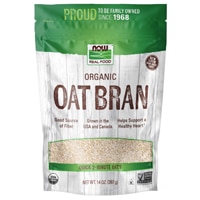 NOW Foods Organic Oat Bran