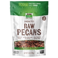 NOW Foods Raw Pecans Unsalted