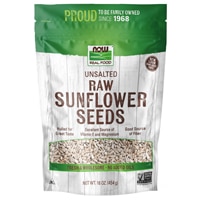 NOW Foods Raw Sunflower Seeds Unsalted