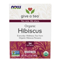 NOW Foods Real Tea Organically Hip Hibiscus