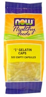 NOW Healthy Foods "1" Empty Gelatin Caps