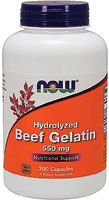 NOW Hydrolyzed Beef Gelatin