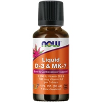 NOW Liquid Vitamin D-3 & MK-7