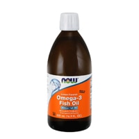 NOW Omega-3 Fish Oil Lemon