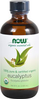 NOW Organic Essential Oils 100% Pure Eucalyptus