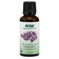 NOW Organic Essential Oils 100% Pure Lavender