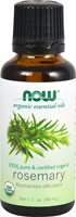 NOW Organic Essential Oils 100% Pure Rosemary