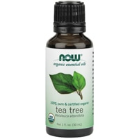 NOW Organic Essential Oils 100% Pure Tea Tree