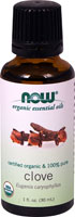 NOW Organic Essential Oils Clove