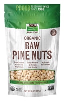 NOW Organic Raw Pine Nuts