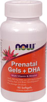 NOW Prenatal Gels + DHA