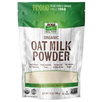 NOW Real Food Organic Oat Milk Powder