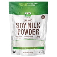 NOW Real Food Organic Soy Milk Powder