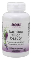 NOW Solutions Bamboo Silica Beauty