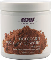 NOW Solutions Moroccan Red Clay Powder