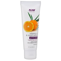 NOW Solutions Vitamin C & Oryza Sativa Gentle Scrub