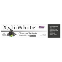 NOW Solutions XyliWhite Charcoal Refresh Toothpaste Mint