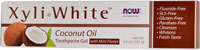 NOW Solutions XyliWhite™ Coconut Oil Toothpaste Gel Mint