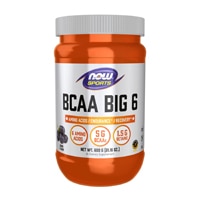 NOW Sports BCAA Big 6 - Informed Sport Certified Natural Grape