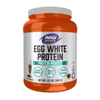 NOW Sports Egg White Protein - Informed Sport Certified Rich Chocolate