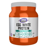 NOW Sports Egg White Protein - Informed Sport Certified Unflavored