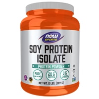 NOW Sports Soy Protein Isolate - Informed Sport Certified Unflavored