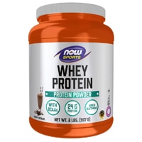 NOW Sports Whey Protein - Informed Sport Certified Creamy Chocolate