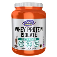 NOW Sports Whey Protein Isolate - Informed Sport Certified Dutch Chocolate