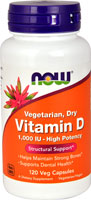 NOW Vitamin D Vegetarian Dry