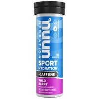 NUUN Sport + Caffeine Hydration Single Tube Wild Berry