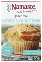 Namaste Foods Gluten Free No Sugar Added Muffin Mix