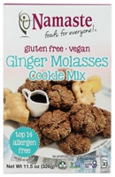 Namaste Foods Vegan Gluten Free Non-GMO Ginger Molasses Cookie Mix