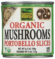 Native Forest Gluten Free Organic Sliced Portabello Mushrooms
